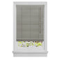 Traditional Elegance Cordless Madera Falsa 2" Faux Wood Plantation Blind 23x64 - Grey
