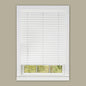 Traditional Elegance Cordless Eclipse 2" Vinyl Venetian Blind with 2 in. Valance 35x64 - White
