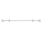 Traditional Elegance Decorative Rod & Finial Yorkshire White 66-120