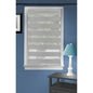Traditional Elegance Cordless Sublime Sheer Double Layered  Shade 48x72 - Grey
