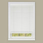 Traditional Elegance Cordless Madera Falsa 2" Faux Wood Plantation Blind 33x64 - White