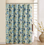 Royal Bath Waverly Watercolor Leaves Fabric Shower Curtain (70" x 72")