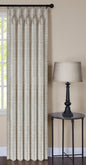 Traditional Elegance Eclipse Pinch Pleat Window Curtain Panel - 34x84 - Ivory