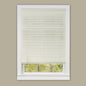 Traditional Elegance Cordless Anochecer Collection 1" Room Darkening Mini Blind 31x64 - Alabaster